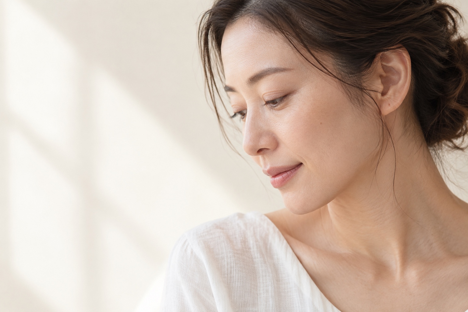 女性お顔そり Bonheur 制作見本